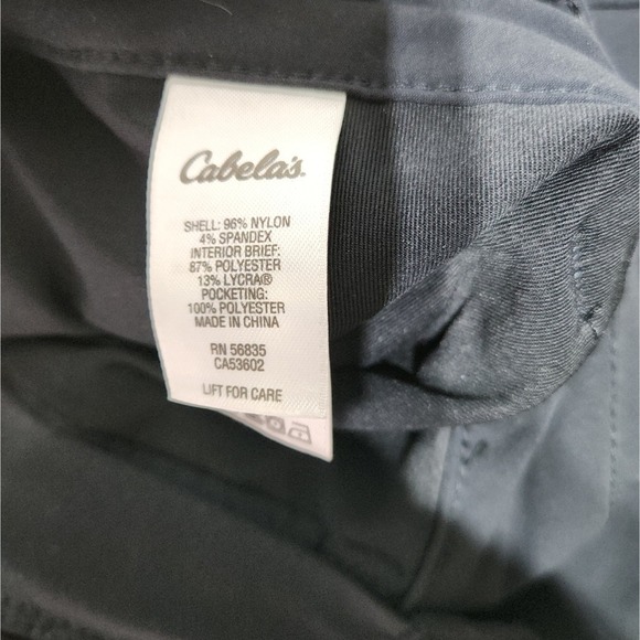 Cabela's Women's sz 14 Dark Blue Skirt Skorts Shorts Pockets Active Sporty - Picture 4 of 9